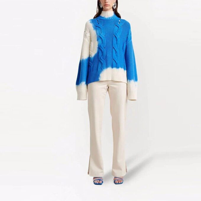 Off-White ullgenser «Blue White»