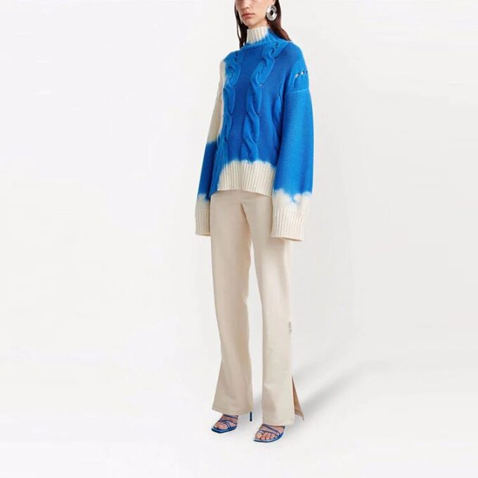 Off-White ullgenser «Blue White»