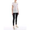 Off-White Virgil Abloh bomullst-skjorte, tettsittende, hvit