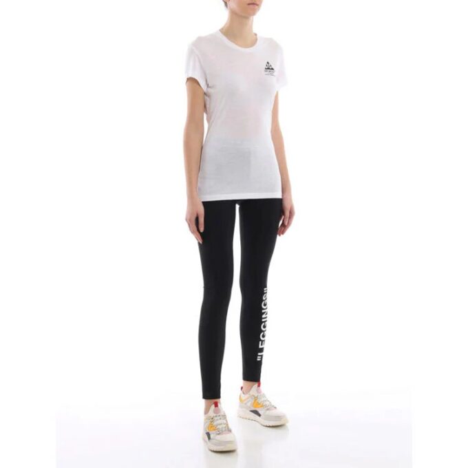 Off-White Virgil Abloh bomullst-skjorte, tettsittende, hvit