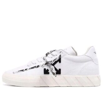 Off-White Vulc Eco Canvas Low Sneaker «White Black»
