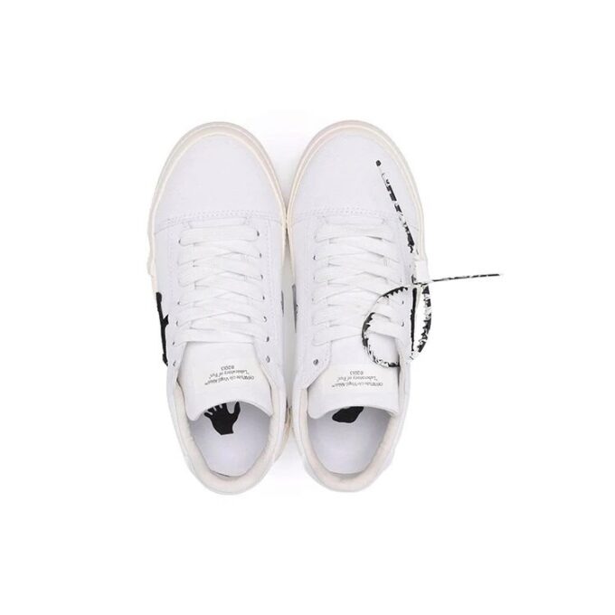Off-White Vulc Eco Canvas Low Sneaker «White Black»