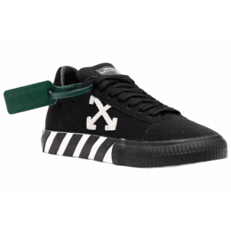 Off-White Vulc Low Canvas Sneaker «Black White»