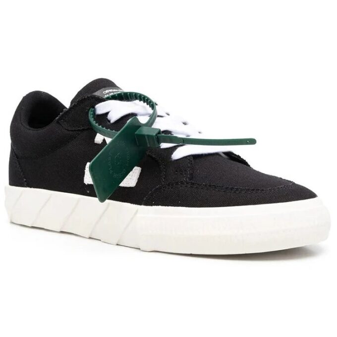 Off-White Vulc Low Canvas-Sneaker «Black White Orange»