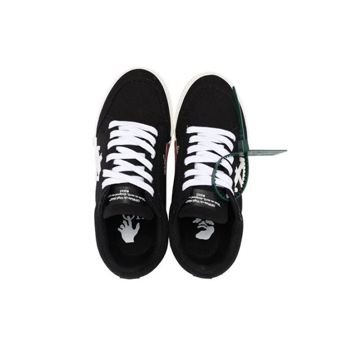 Off-White Vulc Low Canvas-Sneaker «Black White Orange»