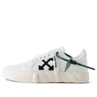 Off-White Vulc Low Canvas Sneaker «White Black Orange»