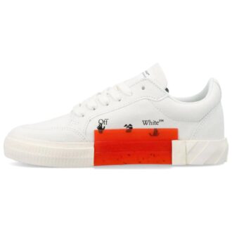Off-White Vulc Low Canvas Sneaker «White Black Orange»