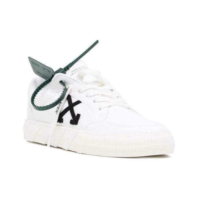 Off-White Vulc Low Canvas Sneaker «White Black Orange»
