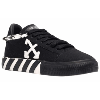 Off-White Vulcanized low-top Sneakers «White Black»