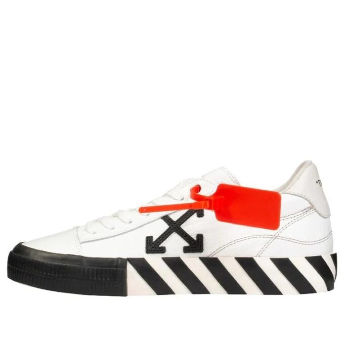 Off-White Vulcanized sko, svart/hvit