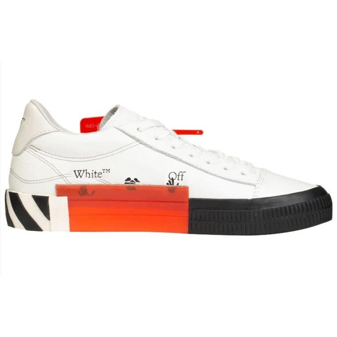Off-White Vulcanized sko, svart/hvit