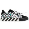 Off-White vulkaniserte lave sneakers svart/hvit