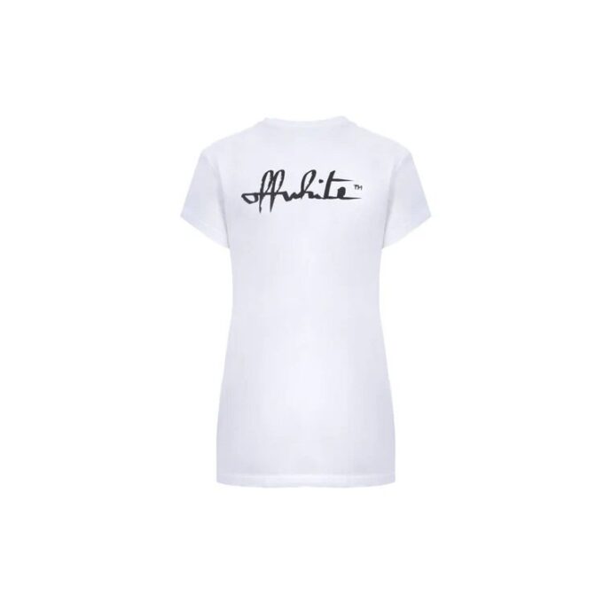 Off-White Winona Slim Fit hvit T-skjorte