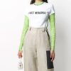 Off-White Winona Slim Fit hvit T-skjorte