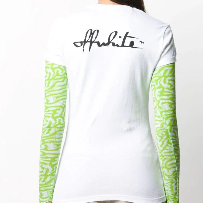 Off-White Winona Slim Fit hvit T-skjorte