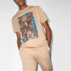 Off-White X Browns 50 Caravaggio T-skjorte «Khaki Brown»