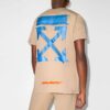 Off-White X Browns 50 Caravaggio T-skjorte «Khaki Brown»