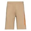 Off-White x Browns 50 Crossover brodert logo løse sportsshorts vanlig versjon khaki