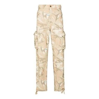 Off-White x Browns 50 Crossover Casual Camouflage Cargo Bukser Creamy White