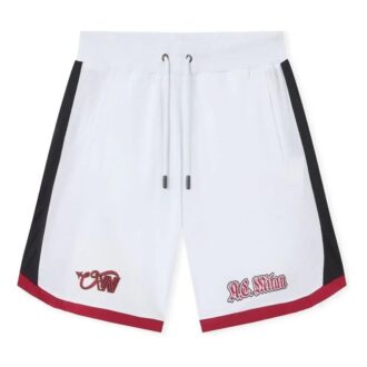 Off-White x c/o AC Milan Arrow Tech Shorts «White Red»