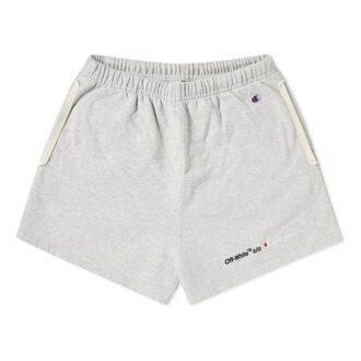 Off-White x Champion Herre Lysegrå