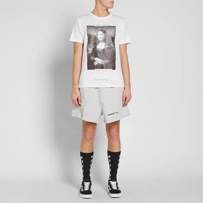 Off-White x Champion Herre Lysegrå