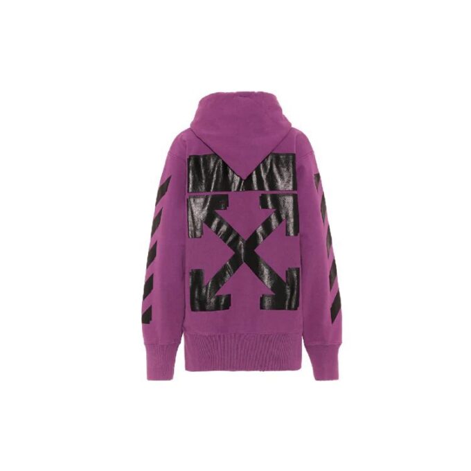 Off-White x Champion-logo genser Lilla