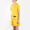 Off-White x Champion MENS Virgil Abloh Champion T-skjorte Gul