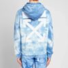 Off-White x END.CHEMICAL WASH Slim Back Arrows Sketch Herre-genser med normal passform, tie-dye
