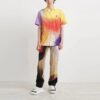 Off-White x Katsu Crossover FW21 mønstret kortermet shorts oransje