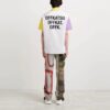 Off-White x Katsu Crossover FW21 mønstret kortermet shorts oransje