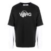 Off-White x Katsu Crossover SS21 Alfabet-trykk Langermet Vanlig versjon Svart