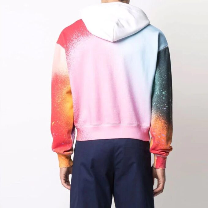 Off-White x Katsu Crossover-trykk, løs passform