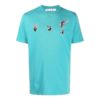 Off-White x MLB Miami Marlins kortærmet T-skjorte «Lake Blue»