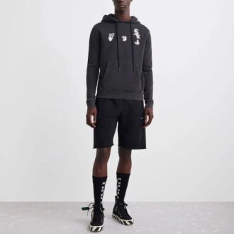 Off-White x MLB x New Era Tripartite Crossover-hettegenser «Dark Grey»