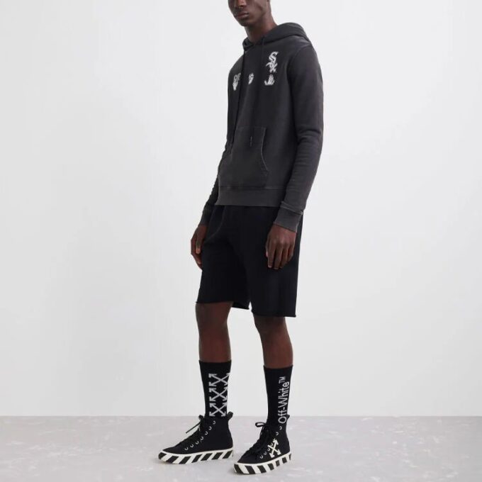 Off-White x MLB x New Era Tripartite Crossover-hettegenser «Dark Grey»