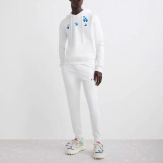 Off-White x MLB x New Era Tripartite Crossover-hettegenser «Hvit»