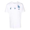 Off-White x New Era x MLB Crossover SS22 LA Dodgers-logo-trykk, Shorts, standardversjon, hvit