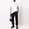 Off-White x New Era x MLB Crossover SS22 LA Dodgers-logo-trykk, Shorts, standardversjon, hvit