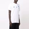 Off-White x New Era x MLB Crossover SS22 LA Dodgers-logo-trykk, Shorts, standardversjon, hvit