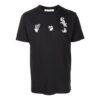 Off-White x New Era x MLB Crossover SS22 Logo-trykk Kortærmet Vanlig versjon Svart