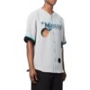 Off-White x New Era x MLB Miami Marlins-skjorte «Hvit Blå Svart»