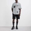 Off-White x New Era x MLB Miami Marlins-skjorte «Lys grå/svart»