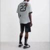 Off-White x New Era x MLB Miami Marlins-skjorte «Lys grå/svart»