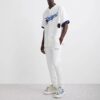 Off-White x New Era x MLB Tripartite Crossover T-skjorte «White Blue»