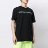 Off-White x Something & Associates Crossover Alfabet-trykk, kort ermet, standardversjon, unisex, svart