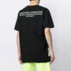 Off-White x Something & Associates Crossover Alfabet-trykk, kort ermet, standardversjon, unisex, svart