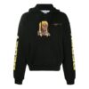 Off-White x Theophilus London Crossover Bebey Printing Casual Cozy Svart