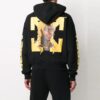Off-White x Theophilus London Crossover Bebey Printing Casual Cozy Svart