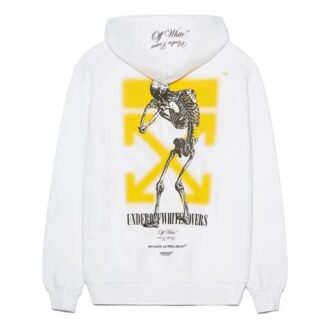 Off-White x UNDERCOVER Crossover dobbeltsidig logotrykk hvit